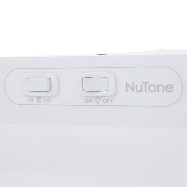 Broan-Nutone Part # 413004 - Broan-Nutone 41000 Series 30 In. Ductless  Under Cabinet Range Hood With Light In Stainless Steel - Non Vented Range  Hoods - Home Depot Pro