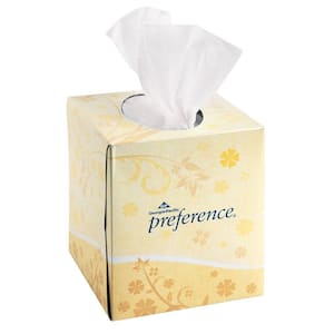 Preference White Facial Tissue (100 Sheets per Pack)