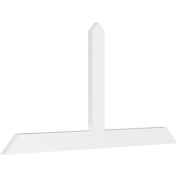 Ekena Millwork Portland 84 in. W x 42 in. H x 2 in. D Signature Polyurethane Bracket