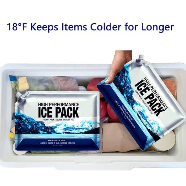 Thin Cooling Packs 6-Pack Ultra-Thin Reusable Ice Packs For Lunch Boxes - Long-Lasting Cool Packs For Food & Drinks Food Cooler Ice Sheets - View #9