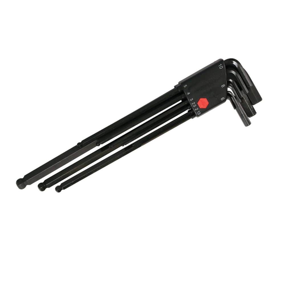Ball End Long Arm Hex L-Key Set - Metric (9-Piece) price history on PriceWatchPro