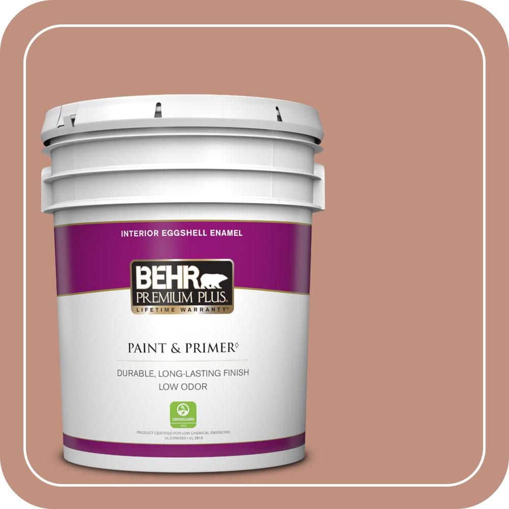 5 gal. #MQ1-51 Mesa Peach Eggshell Enamel Low Odor Interior Paint & Primer price history on PriceWatchPro