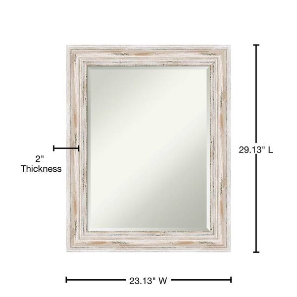 Alexandria Whitewash Photo Frame 20x20' 25 x 25-inch - Bed Bath