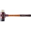 Halder 3028.060 Simplex 3.4 Lb Soft-Face Mallet – Black Rubber & Nylon Inserts, Cast Iron Housing, Wood Handle