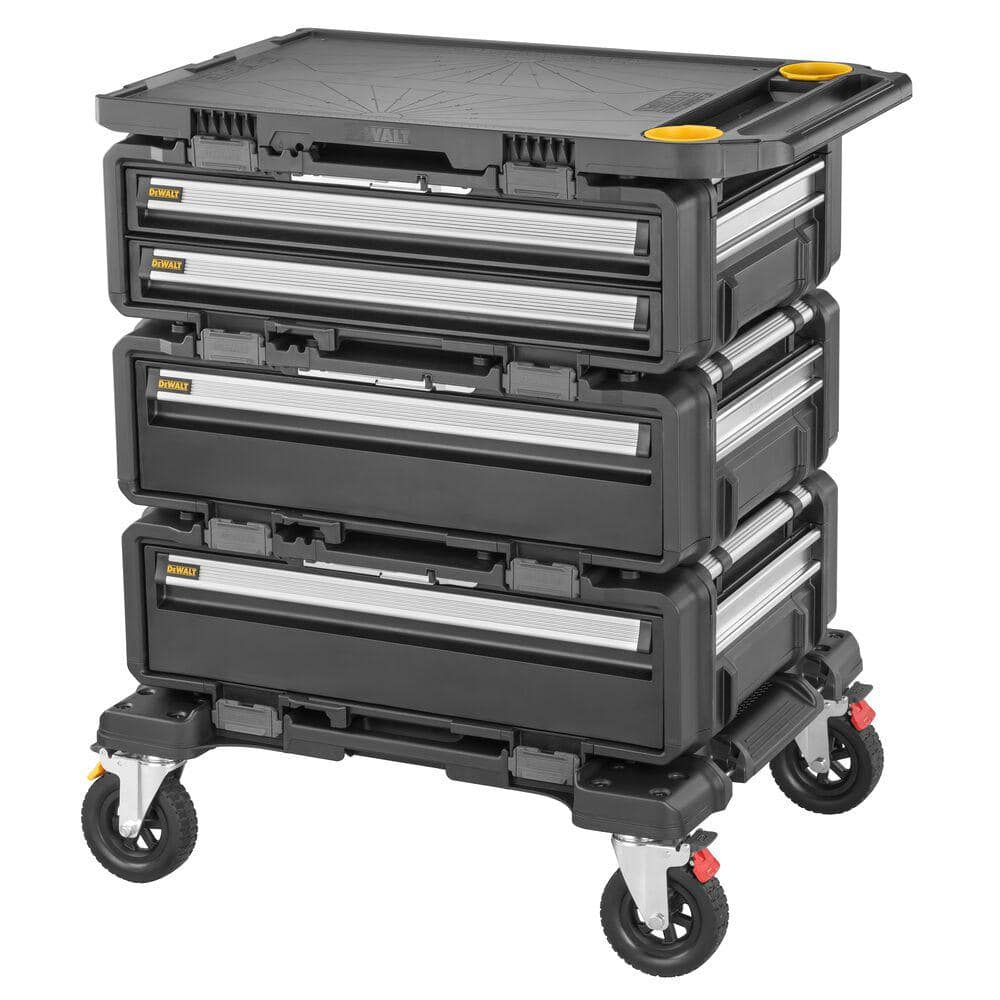 DEWALT Toughsystem 2.0 DXL 25.8 in. 5-in-1 Wheeled Modular Workstation ...