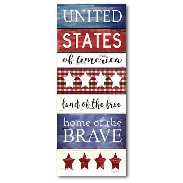 Celebrate 250 United States 24x48 Gallery-Wrapped Canvas Wall Art