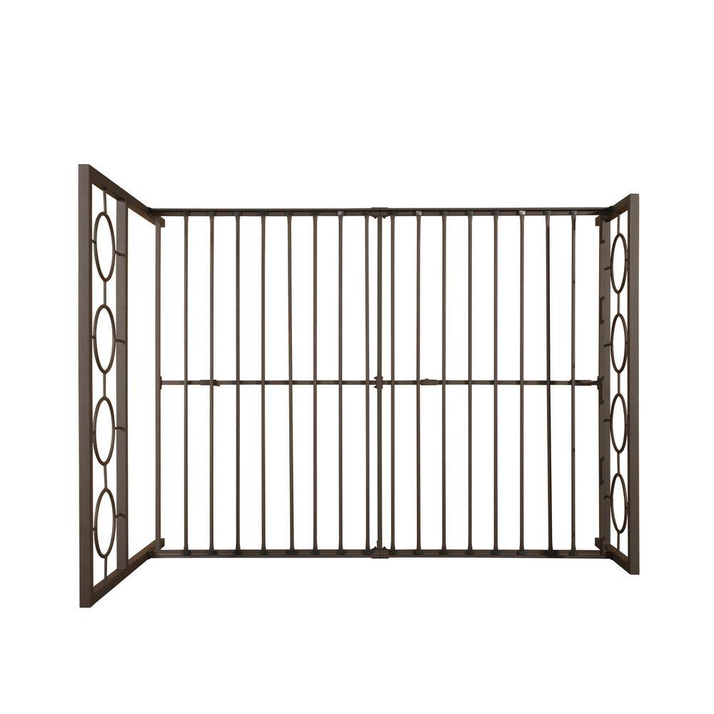 Francoise Queen Hammered Copper Metal Platform Bed Frame