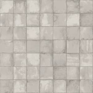 Poise Nalo White Matte 8 in. x 8 in. Smooth Square Porcelain Floor and Wall Tile Sample