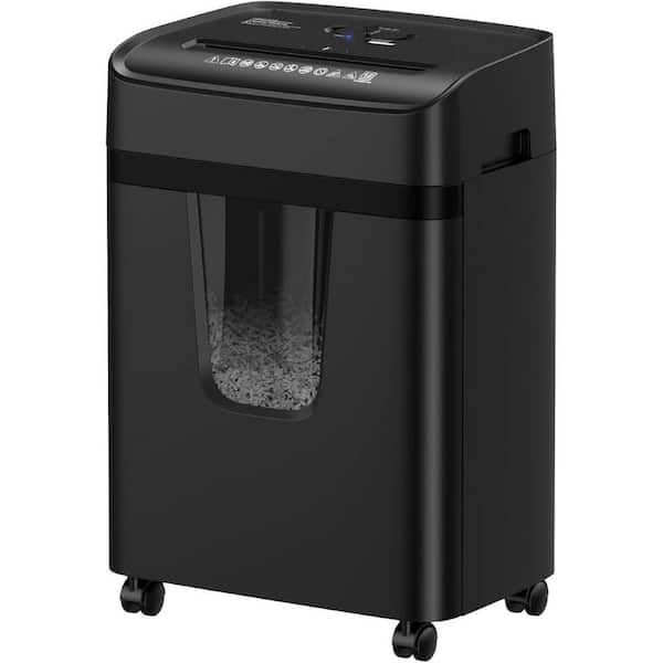 Yichuhaoxi Paper Shredder for Home Office, Heavy Duty Shredder with 5.5 gal. Pullout Bin, 15 Mins Running Time, Cross Cut Shredder