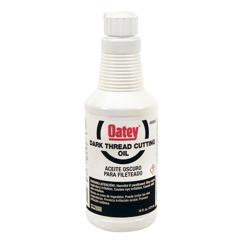 Oatey 16 oz. Dark Thread Cutting Oil 302032 - The Home Depot