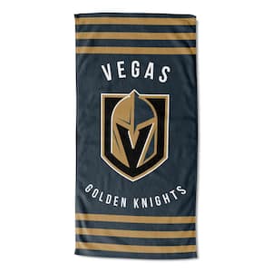 Golden Knights Stripes Multi Colored Beach Towel
