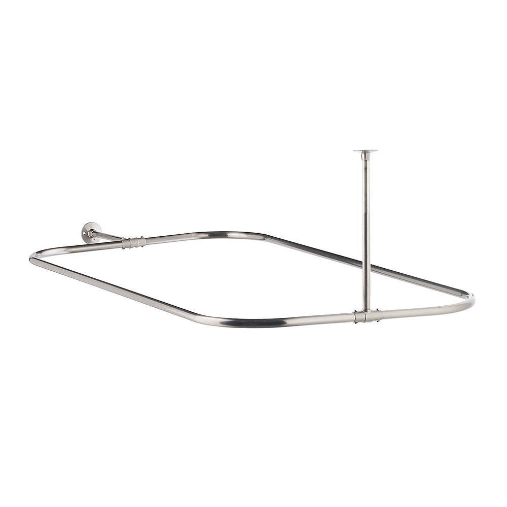 Traditional Cast Iron 60'' Clawfoot Soaker Tub with Elephant Spout Filler