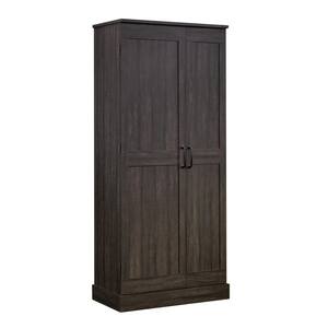 Tall Storage Cabinet Charcoal Gray - Buylateral