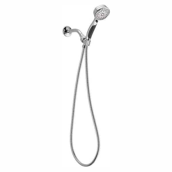 Delta ActivTouch 9-Spray Patterns 1.75 GPM 3.75 in. Wall Mount Handheld Shower Head in Chrome