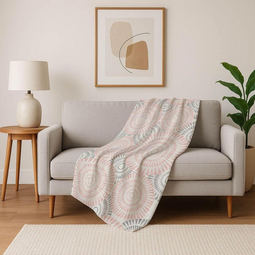 Rthro Rigs Addison Rugs Premium Machine Washable ASB877 Pink 50 in. x 70 in ...