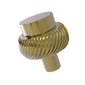 1-1/2 in. Cabinet Knob in Unlacquered Brass