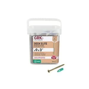 #9 x 3 in. Star Drive Bugle Head Deck Elite Decking Screws (350-Pack)