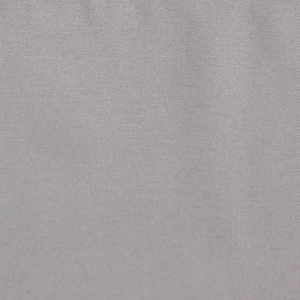 Gray Polyester Indoor/Outdoor Curtain Tiebacks with Resin Buttons (Set of 2)