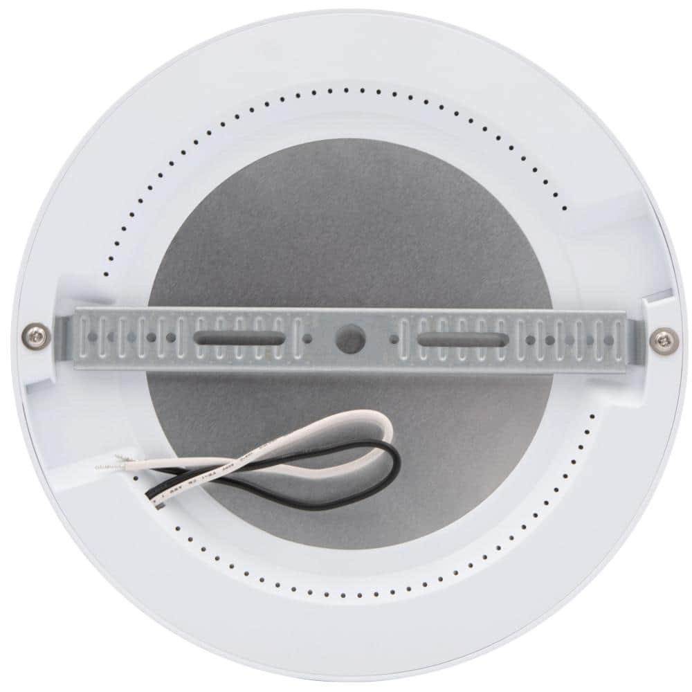 9-Inch White Aluminum LED Motion Sensor Ceiling Light