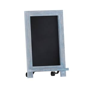 Rustic Blue Magnetic Tabletop Chalkboard