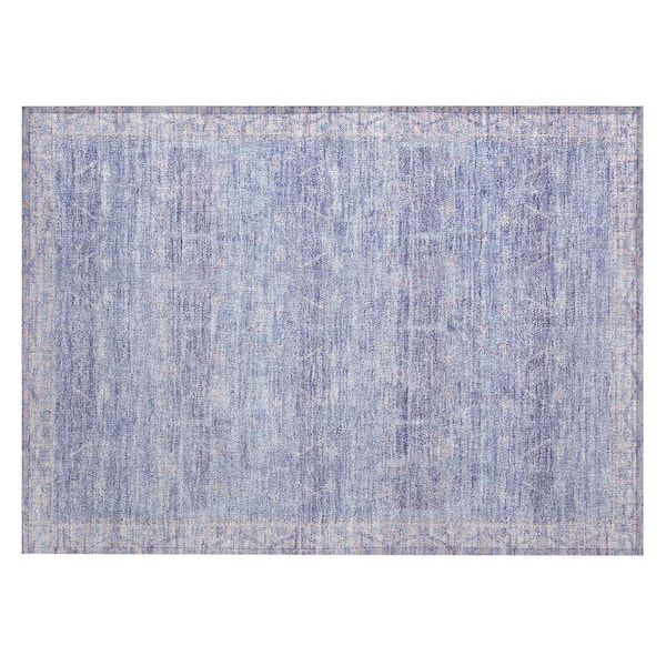 Chantille Machine Washable Indoor/Outdoor Abstract ACN2725 Lavender 3 ft. x 4 ft. Area Rug