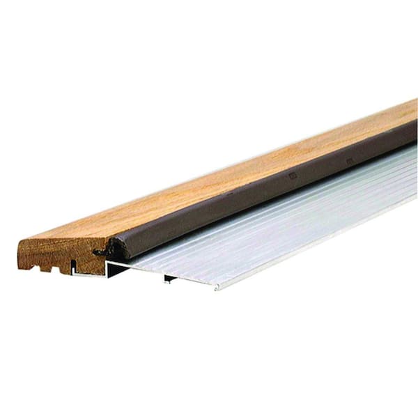 M-D Building Products 5.375 in. x 50.5 in. Aluminum and Hardwood Outswing Sills Threshold