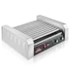 Olde Midway Electric Hot Dog Roller Machine, 11 Rollers With Bun Warming Drawer