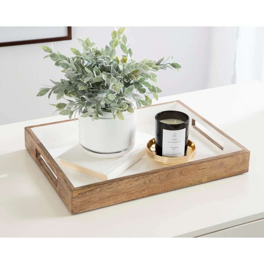 Modern Decorative Trays Home Decor Round Storage Tray Organizer Storage Box  Table Vase Aromatherapy Stand Candlestick Stand
