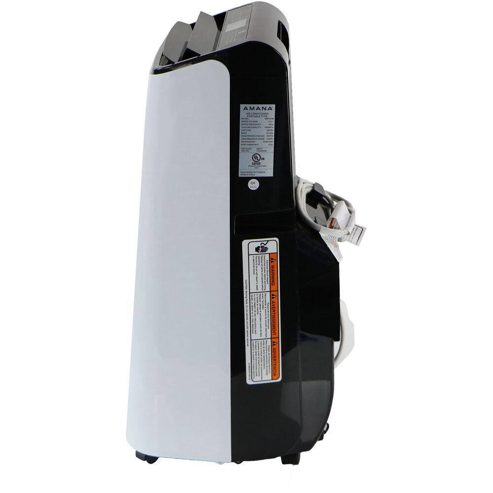Amana 12000 BTU White and Black Portable Air Conditioner with Remote