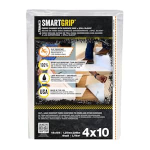 4 ft. x 10 ft. Smart Grip Drop Cloth