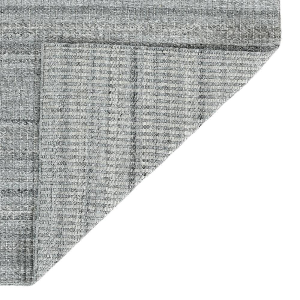 Gray Hand-Woven Rectangular Outdoor Polyester Rug
