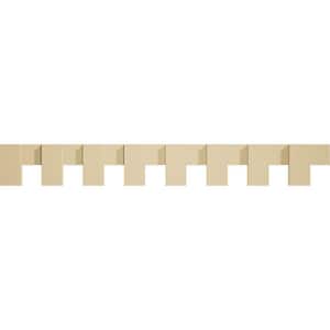 1 in. D x 6 in. W x 48 in. L Primed Polyurethane Panel Moulding
