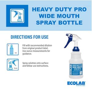 32 oz. Heavy-Duty Pro Wide Mouth Spray Bottle