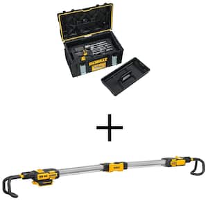 Mechanics Tool Set (226 Piece) with TOUGHSYSTEM 22 in. Medium Tool Box and 20V MAX/12V MAX Hood Light