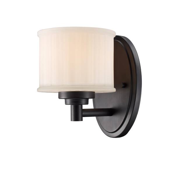 Bel Air Lighting Cahill 1-Light Rubbed Oil Bronze Sconce