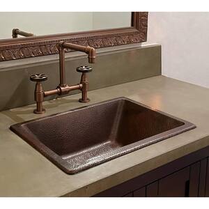 55 Garrison Copper Undermount Sink: Unique With Drainboard