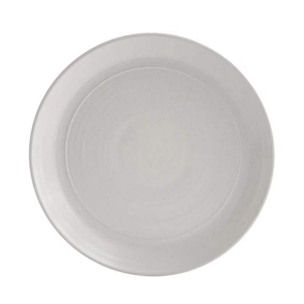White Ceramic 16-Piece Round Dinnerware Set for 4