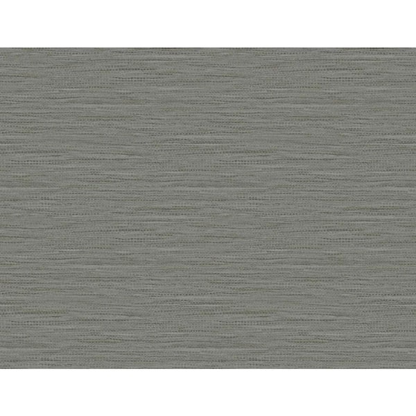 DuPont 60.75 sq. ft. Tedlar Coffee Braided Faux Jute High Performance Vinyl Unpasted Wallpaper Roll