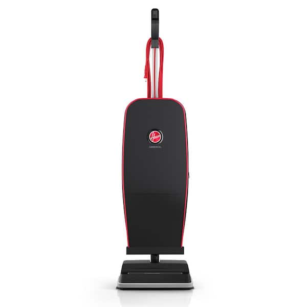HOOVER COMMERCIAL Commercial Superior Lite, Bagged, Corded, Washable Filter, Upright Vacuum Cleaner for All Surfaces, Black, CH50200