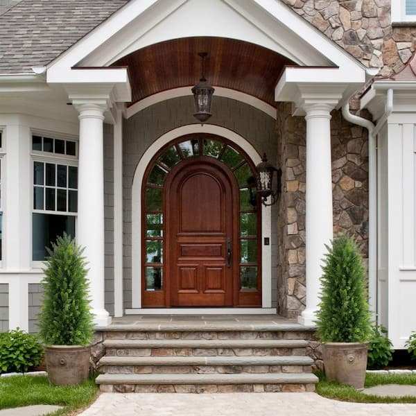 3 ft. Artificial Cedar Trees Natural Faux Plants Fake Pine Cypress Trees Plant for Outdoor/Indoor(set of 2)