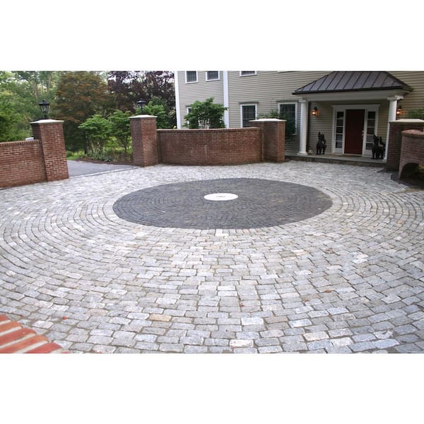 Cobblestone 8 in. x 4 in. x 4 in. Granite Gray Edger Kit (Pallet of 100 pieces) Cobblestone 8 in. x 4 in. x 4 in. Granite Gray Edger Kit (Pallet of 100 pieces)