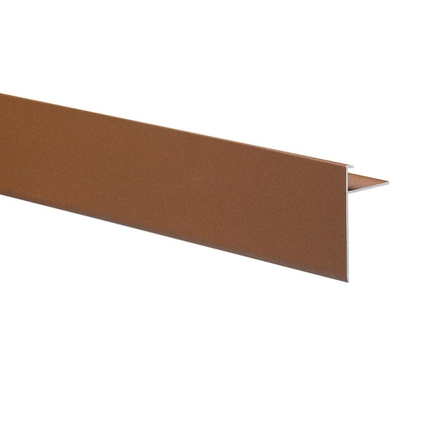 Novoperi Land Oxide 1/2 in. x 98-1/2 in. Aluminum Tile Edging Trim