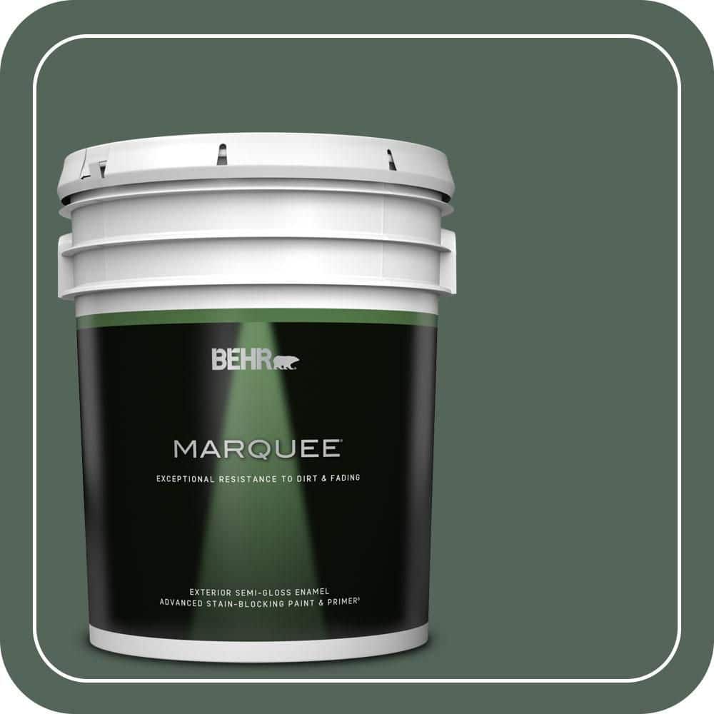 5 gal. #460F-6 Medieval Forest Semi-Gloss Enamel Exterior Paint & Primer price history on PriceWatchPro