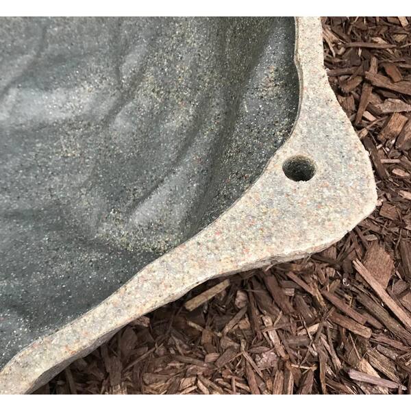 EARTH ROCKページです。 Dekorra 28-in W x 31-in L x 11-in H Artificial Rock Well Pump