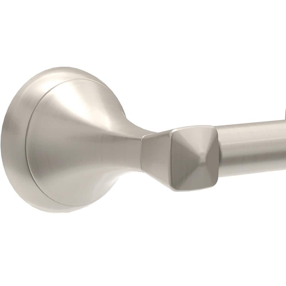Esato Brushed Nickel Wall Mount Spring-Loaded Toilet Paper Holder