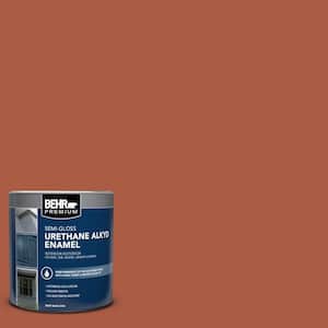 1 qt. #M190-7 Colorful Leaves Semi-Gloss Enamel Urethane Alkyd Interior/Exterior Paint