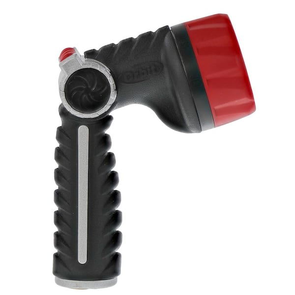 Orbit Pro Series Heavy-Duty Zinc 8-Pattern Thumb Control Spray Hose Nozzle