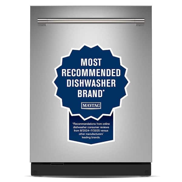 24 in. Top Control Built-In Tall Tub Dishwasher in Fingerprint Resistant Stainless Steel with PowerBlast Cycle
