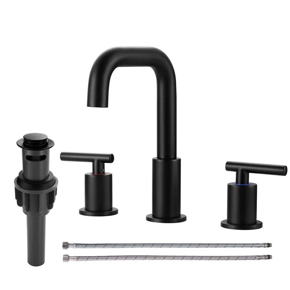 SA WASH ＆ FVC5 セット ARCORA 8 in. Widespread Double-Handle High-Arc Bathroom Sink