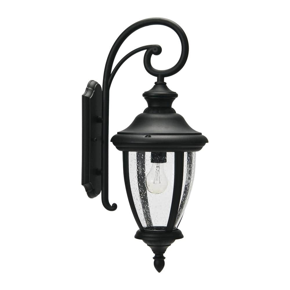 Prestwick - Metal and Glass Outdoor Light, Matte Black price history on PriceWatchPro